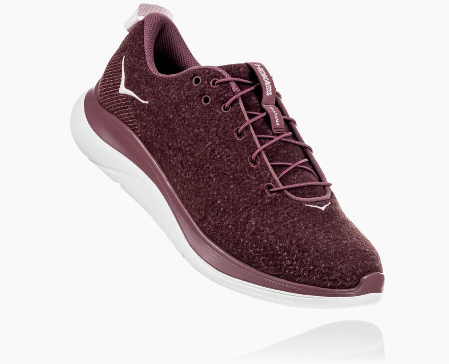 Hoka One One Løbesko Dame - Hupana Flow Wool - Brune - 498623UWI